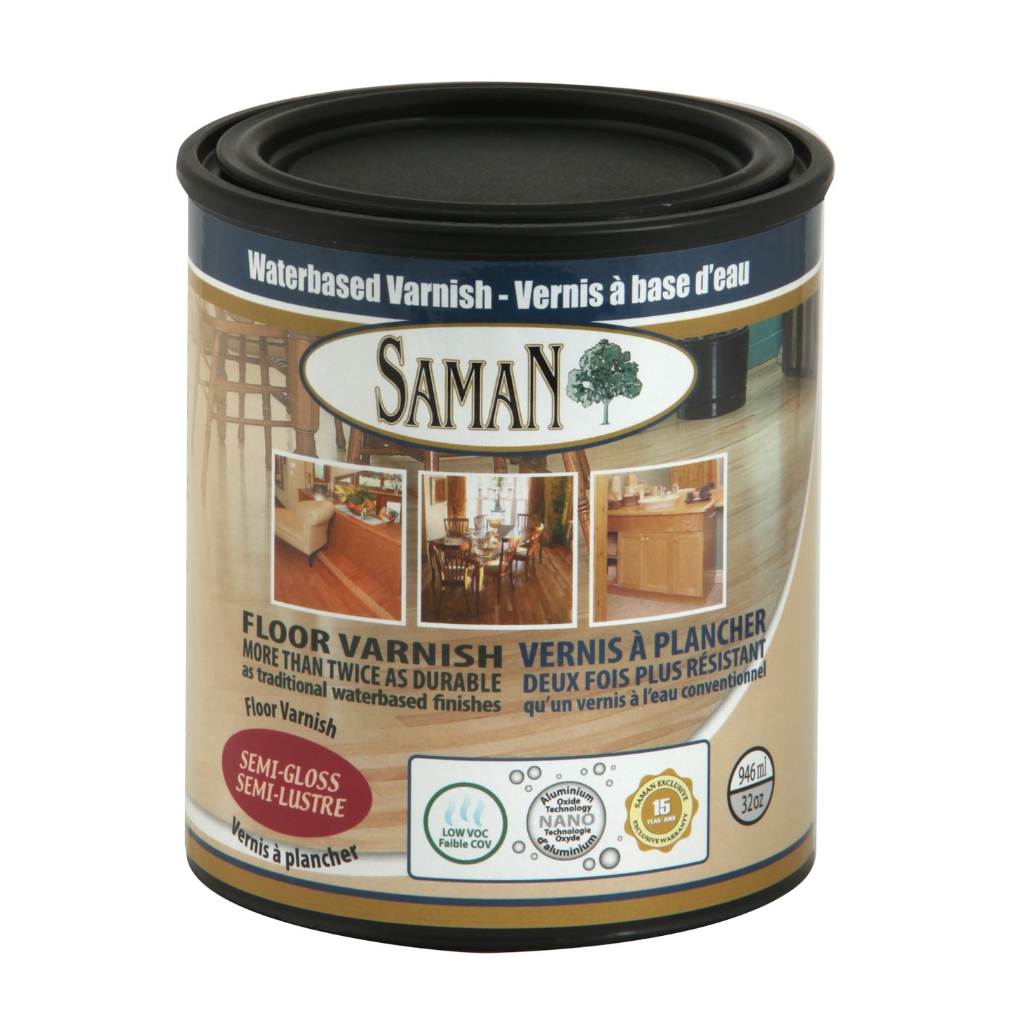 SamaN Waterbased Varnish Semi-Gloss