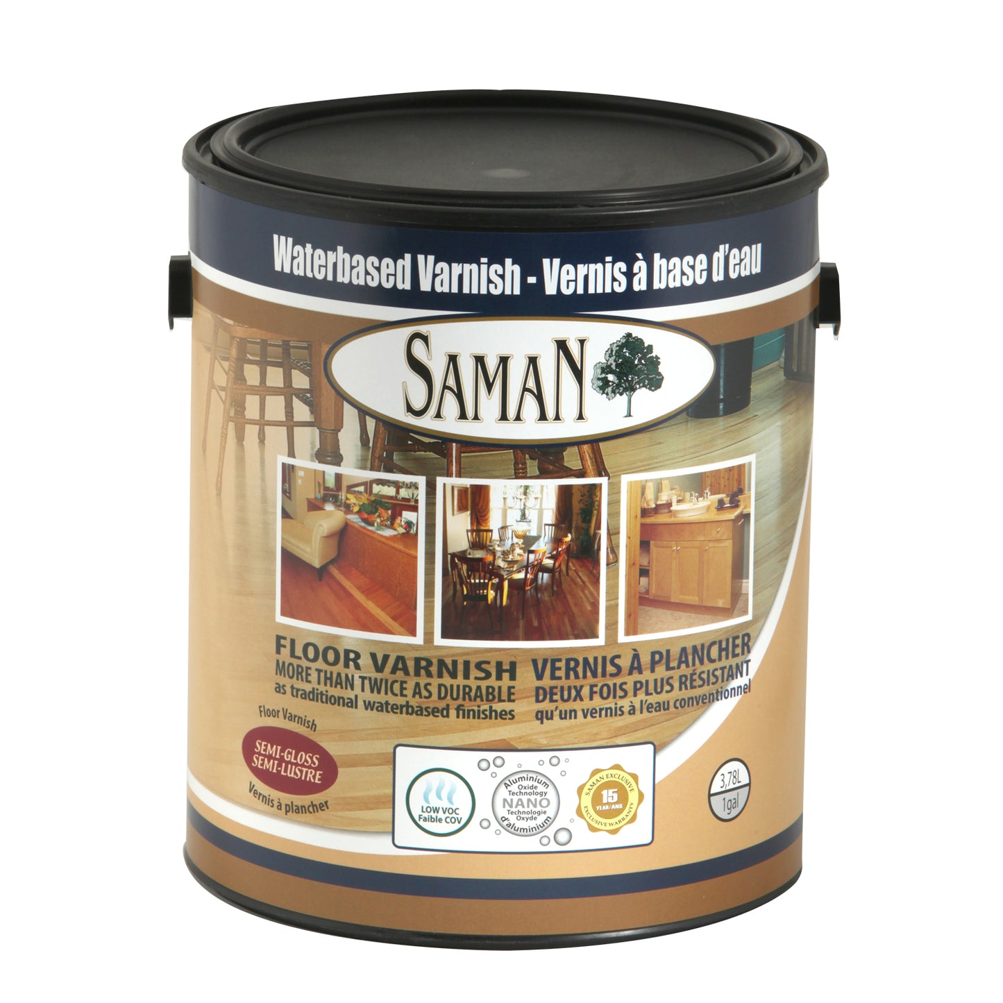 SamaN Waterbased Varnish Semi-Gloss