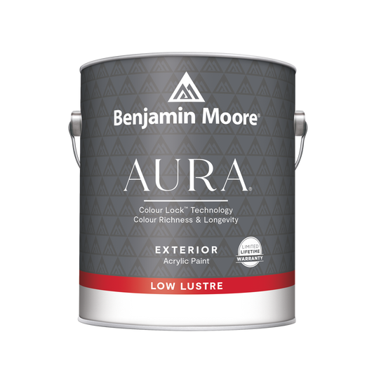 AURA Waterborne Exterior Paint - Low Lustre Finish F634