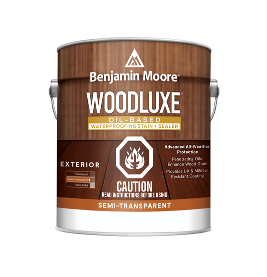 Woodluxe® Oil-Based Waterproofing Stain + Sealer - Semi-Transparent K592